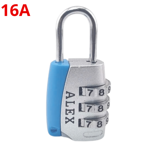 Khóa số Alex vali 16A