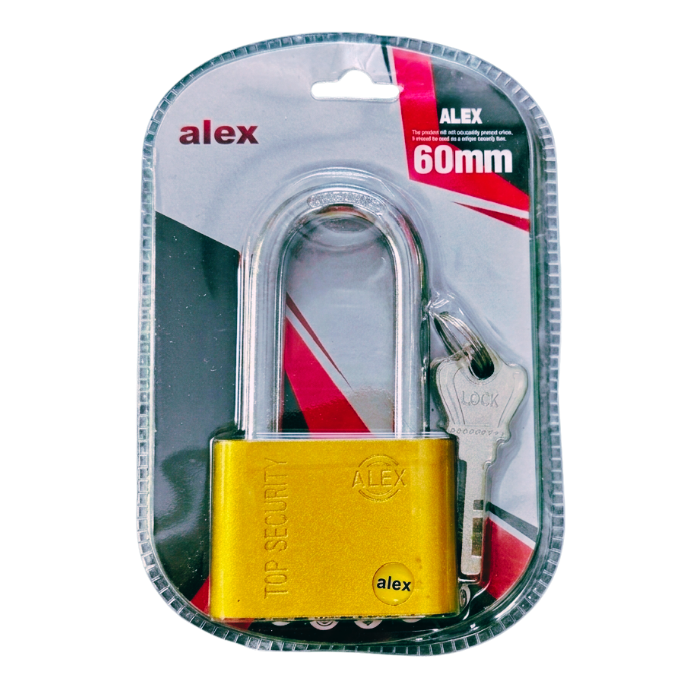 19 Khóa Alex Chìa Vuông Mạ Thau