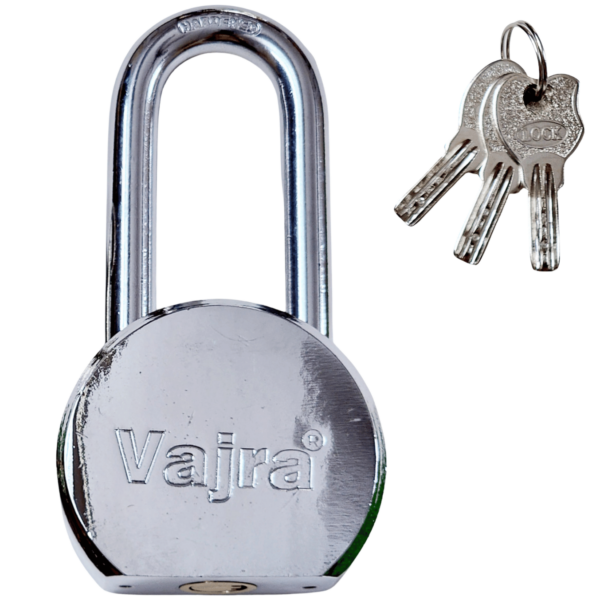 Khóa Bầu Vajra Trắng Bóng